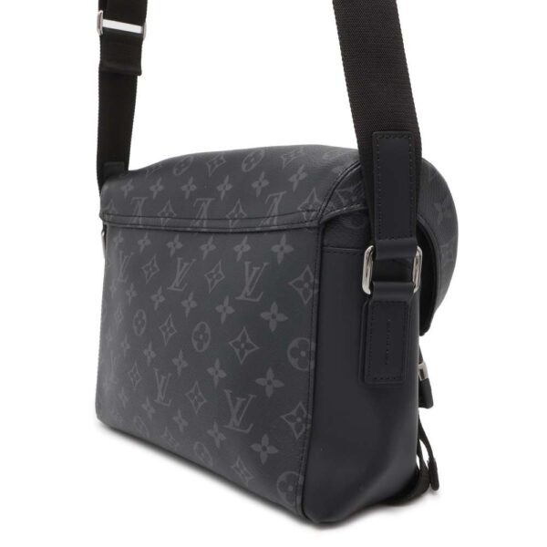 9792364 02 Louis Vuitton Eclipse Messenger Voyage PM Shoulder Bag Black