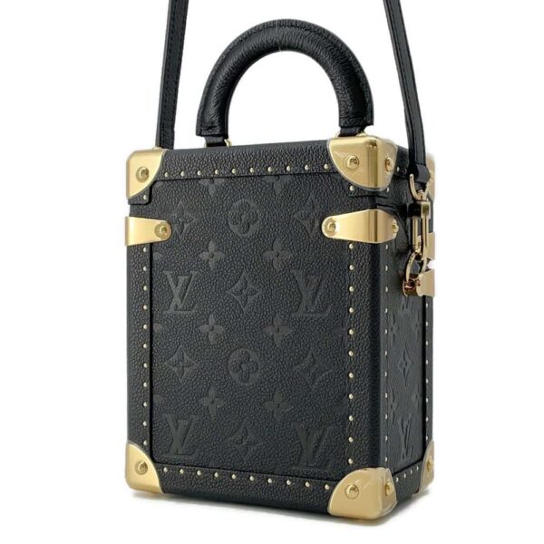 9796331 02 Louis Vuitton Empreinte Camera Box 2way Shoulder Bag Black