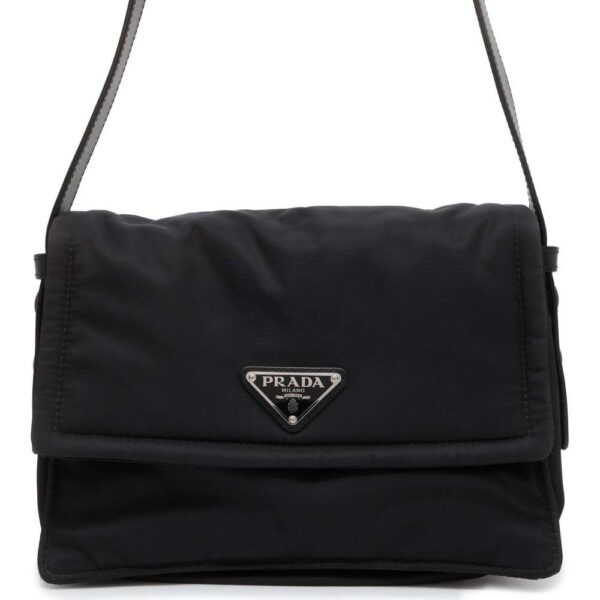 9799530 01 Prada Padded Re Nylon Shoulder Bag Small