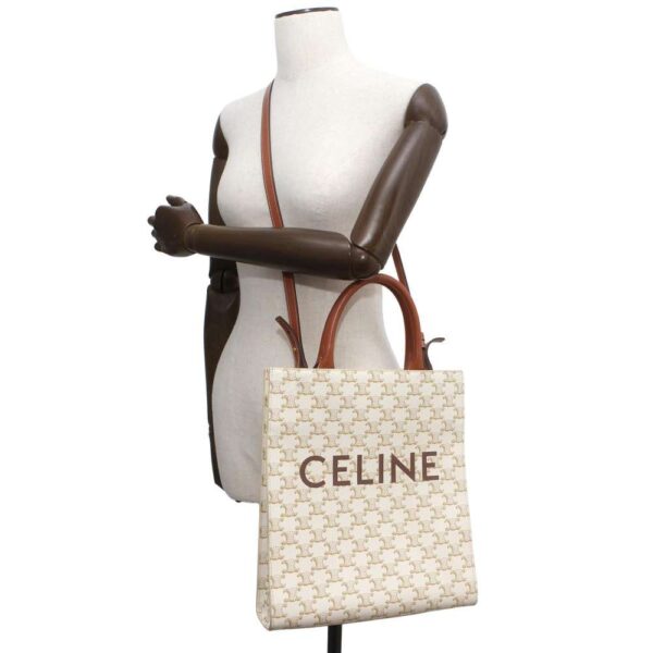 9799639 04 Celine Vertical Hippo Small Leather 2way Shoulder Bag