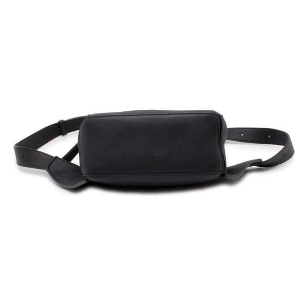 9799646 03 Loewe Puzzle Bum Bag Mini Leather Body Bag Black