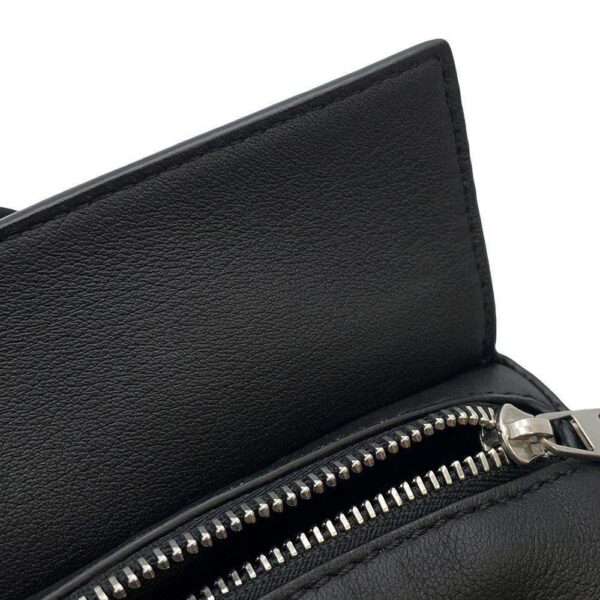 9799646 08 Loewe Puzzle Bum Bag Mini Leather Body Bag Black