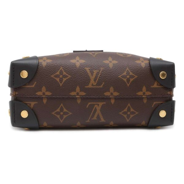 9799677 03 Louis Vuitton Monogram Petite Malle Souple 2way Bag Black