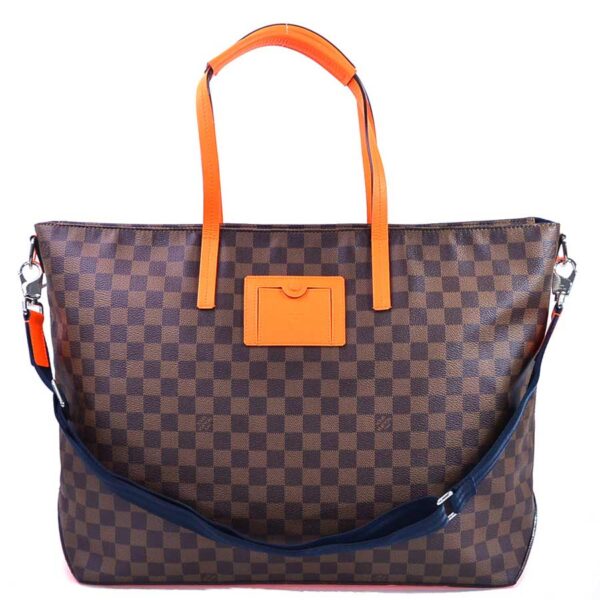 98049e Louis Vuitton Cabas Tote Bag Damier Canvas Brown