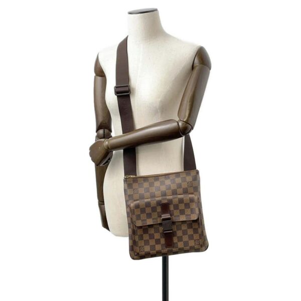 9805064 04 Louis Vuitton Damier Ebene Pochette Melville Shoulder Bag