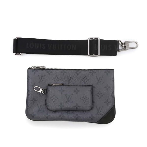 9806689 18 Louis Vuitton Trio Messenger Eclipse Reverse Shoulder Bag