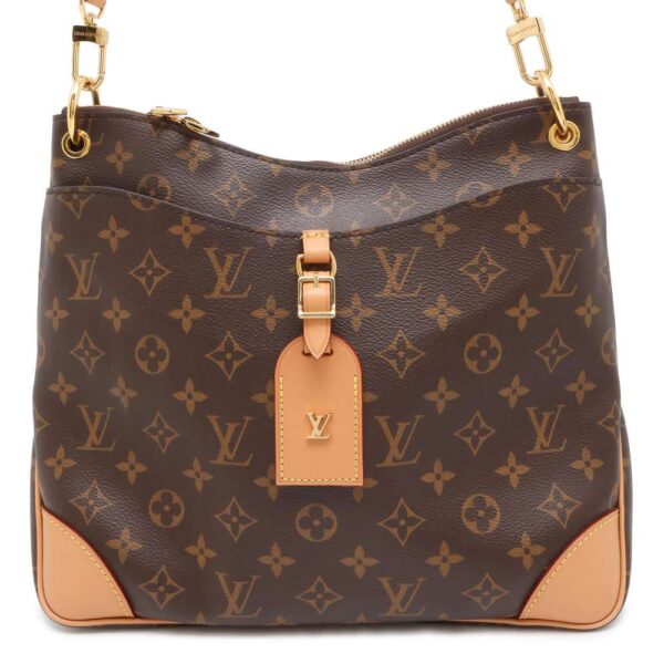 9806719 01 Louis Vuitton Monogram Odeon NM MM Crossbody Shoulder Bag