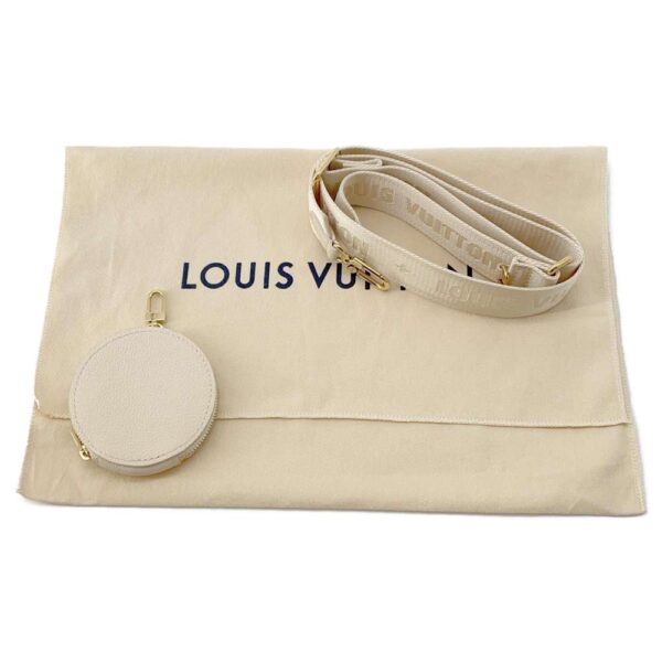 9808300 16 Louis Vuitton Empreinte Papillon BB 2way Ivory White