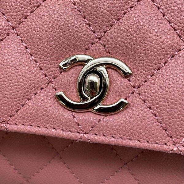 9808430 11 Chanel Matelasse Coco Handle Caviar Skin Shoulder Bag