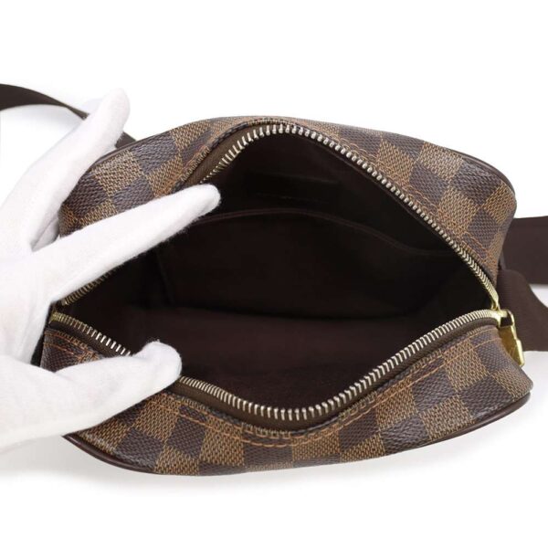 9808447 05 Louis Vuitton Olaf PM Damier Ebene Shoulder Bag