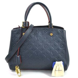 98085d Gucci GG Embossed Leather Shoulder Bag