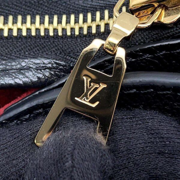 9814035 07 Louis Vuitton Monogram Empreinte Petit Palais PM 2way Shoulder Bag Black