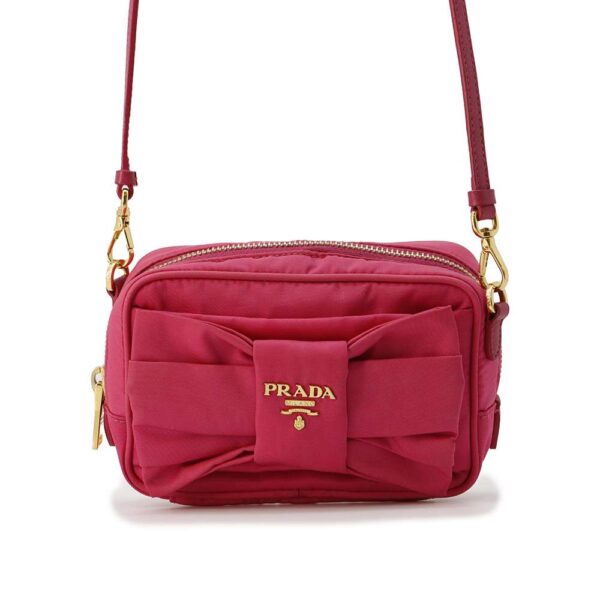 9816848 01 Prada Nylon Shoulder Bag