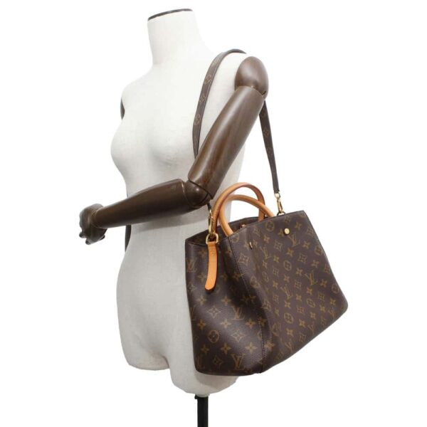 9817531 04 Louis Vuitton Montaigne BB Monogram Handbag