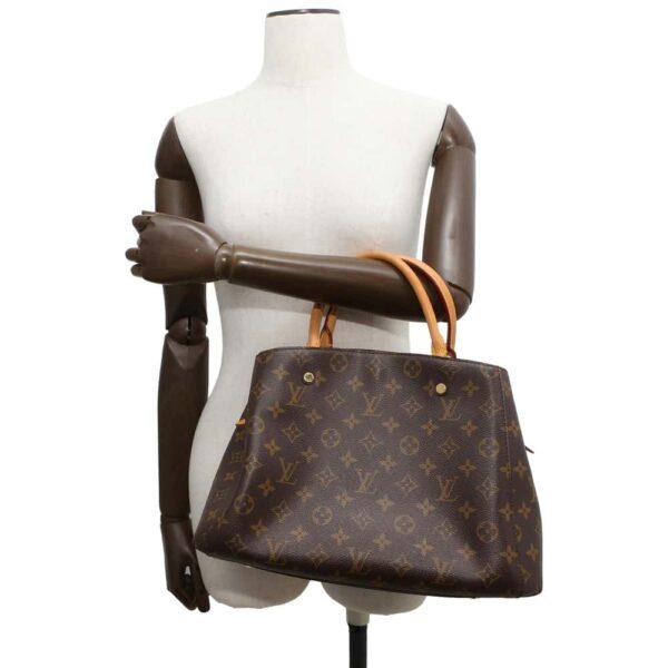 9817531 05 Louis Vuitton Montaigne BB Monogram Handbag