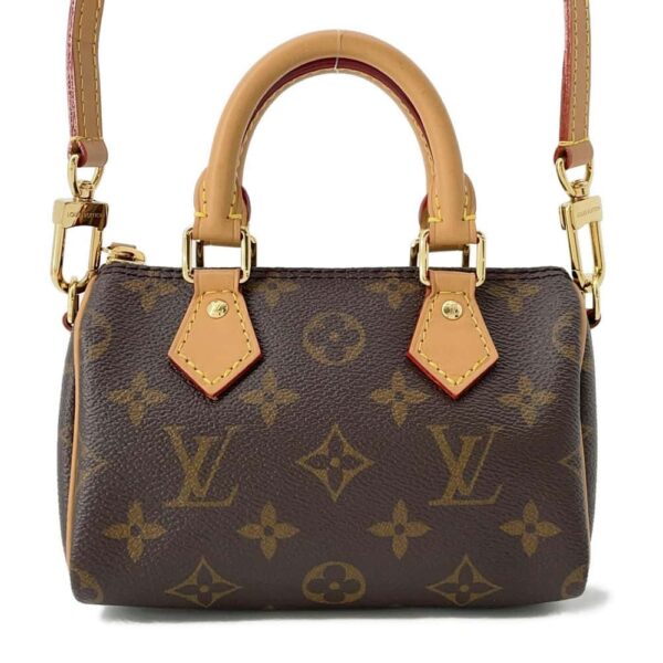 9817562 01 Louis Vuitton Nano Speedy Monogram Handbag