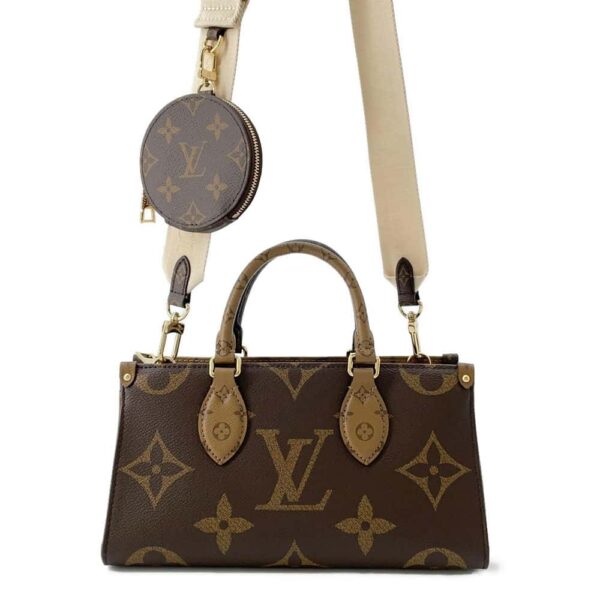 9817586 01 Louis Vuitton Reverse Giant On The Go 2way Shoulder Bag