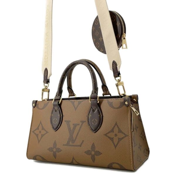 9817586 02 Louis Vuitton Reverse Giant On The Go 2way Shoulder Bag