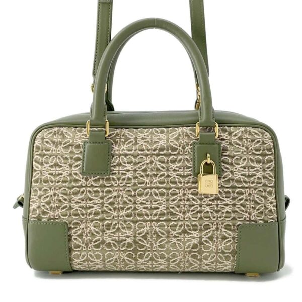 9817760 01 Loewe Amazona 23 Jacquard 2way Shoulder Handbag