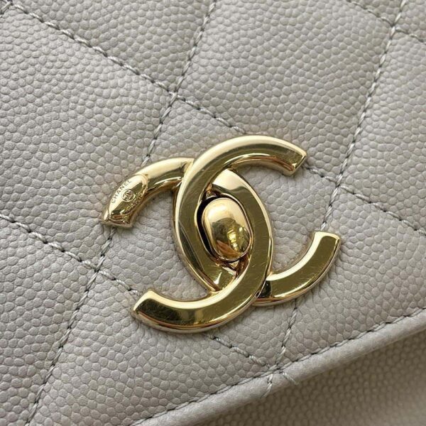 9818033 11 Chanel Matelasse Coco Mark Affinity 2way Chain Shoulder Bag