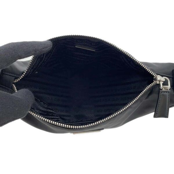 9819184 06 Prada Triangle Nylon Shoulder Bag