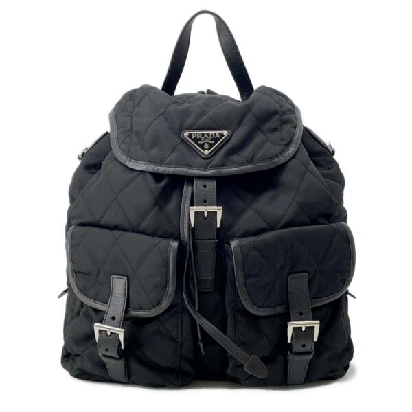 9819252 01 Prada Quilted Nylon Rucksack Backpack