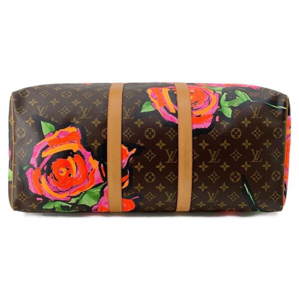 9819887 03 Louis Vuitton Monogram Rose Keepall 50 Travel Bag