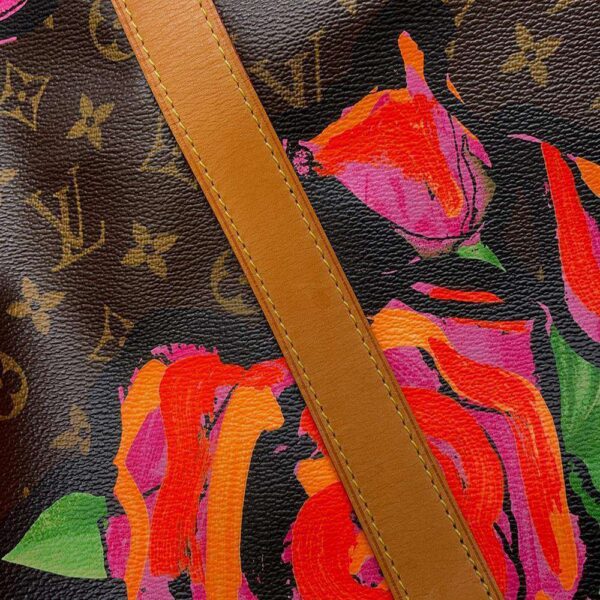 9819887 07 Louis Vuitton Monogram Rose Keepall 50 Travel Bag