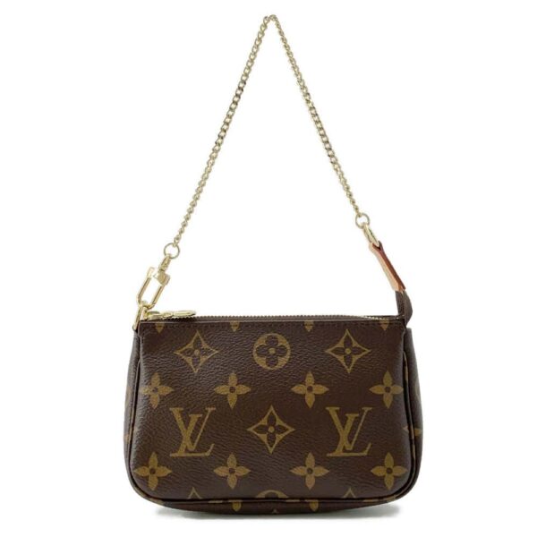 9819917 01 Louis Vuitton Monogram Mini Pochette Accessoire Pouch