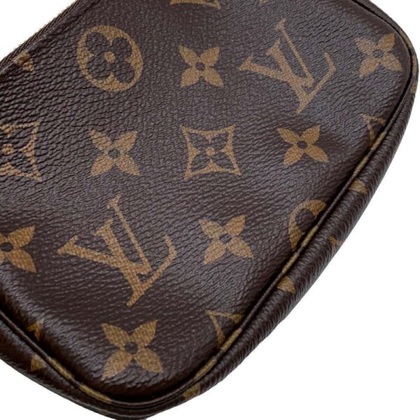 9819917 07 Louis Vuitton Monogram Mini Pochette Accessoire Pouch