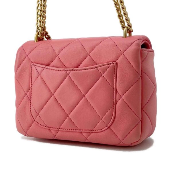 9820128 02 Chanel Matelasse Coco Mark Lambskin Bag