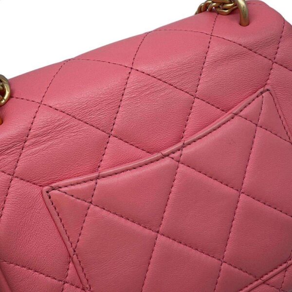 9820128 13 Chanel Matelasse Coco Mark Lambskin Bag