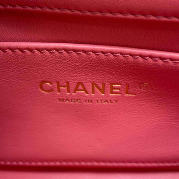 9820128 16 Chanel Matelasse Coco Mark Lambskin Bag