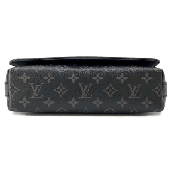 9820333 03 Louis Vuitton Monogram Eclipse District PM Shoulder Bag Black