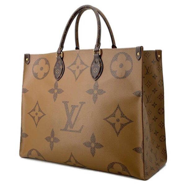 9820418 02 Louis Vuitton On the Go GM Monogram Reverse Giant Tote Bag 2way