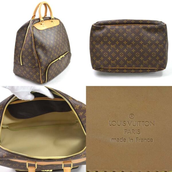 98284c 1 Louis Vuitton Evasion Handbag Monogram Canvas Brown