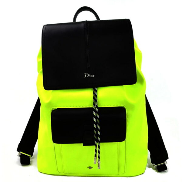 98289d Dior Homme Rucksack Nylon Yellow