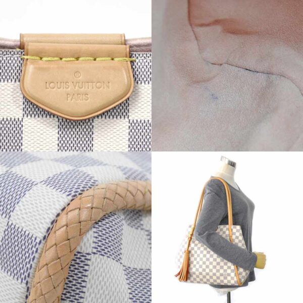 98298 2 Louis Vuitton Propriano Shoulder Bag Damier Canvas White