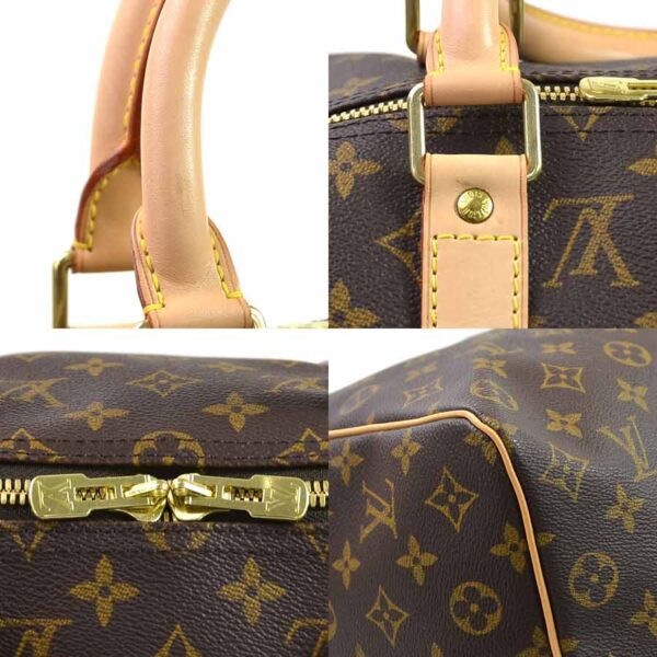 98326a 2 Louis Vuitton Keepall 50 Bag Monogram Canvas Brown