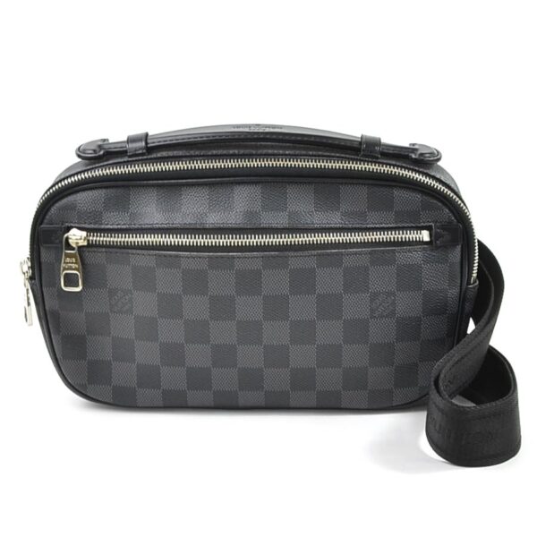 98354e Louis Vuitton Umbrella Body Bag Damier Graphite Black Gray