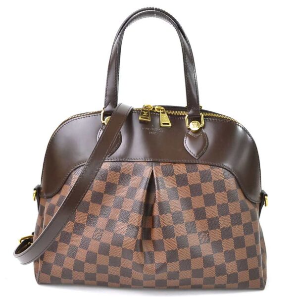 98361a Louis Vuitton Salvi Handbag Damier Canvas Brown