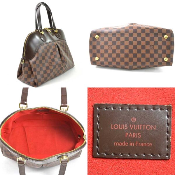 98361a 1 Louis Vuitton Salvi Handbag Damier Canvas Brown