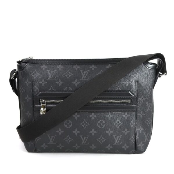 98436d Louis Vuitton Odyssey Messenger PM Shoulder Bag Monogram Eclipse Black