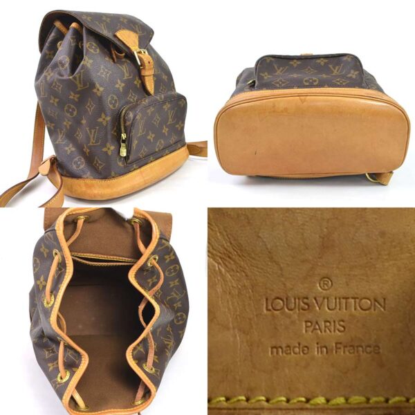 98550a 1 Louis Vuitton Monsouris MM Backpack Monogram Canvas Brown