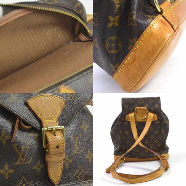 98550a 2 Louis Vuitton Monsouris MM Backpack Monogram Canvas Brown