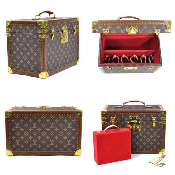 98583g 1 Louis Vuitton Boite Pharmacy Trunk Case Monogram Canvas Red