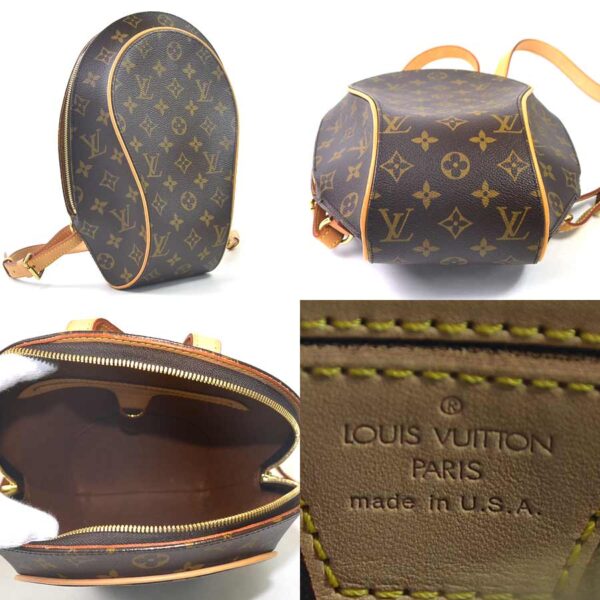 98594a 1 Louis Vuitton Ellipse Sac à Dos Backpack Monogram Canvas Brown