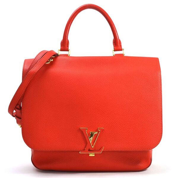 98626a Louis Vuitton Volta 2Way Bag Taurillon Leather Red