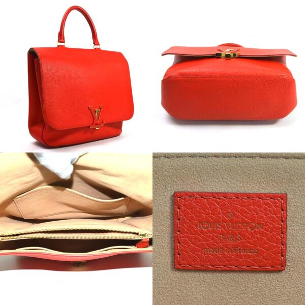 98626a 1 Louis Vuitton Volta 2Way Bag Taurillon Leather Red