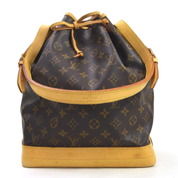 98637a Louis Vuitton Noe Tote Bag Monogram Canvas Brown